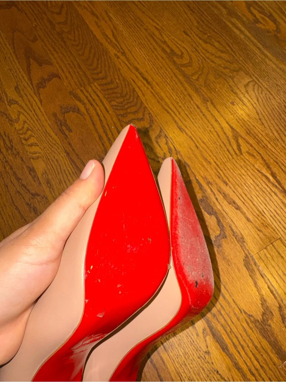 Size 38 Christian Louboutin Kate 100 pumps nappa